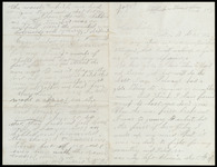 Letter from William Edgerton to Augusta Tenney or Martha Newton, regarding his enlistment