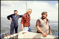 Shrimpers on boat