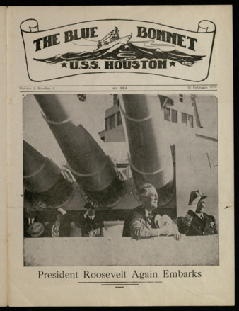 The Blue Bonnet, Vol. 1, No. 4, February 21, 1939