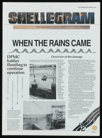 Shellegram, November-December 1994