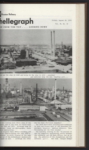 Shellegram, Vol. 39, No. 32, August 16, 1974