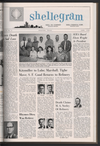 Shellegram, Vol. 23, No. 6, June 1958