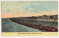 Sunset Route, Sea Wall, Galveston, Texas
