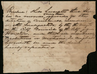 Report of Ordinance of a City Council resolution 