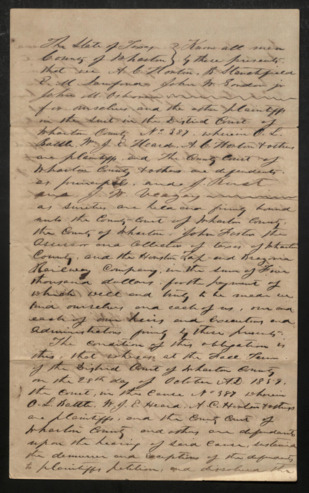 Court decree that payments to O. L. Battle, William J. E. Heard, A. C. Horton, and others must be paid in full