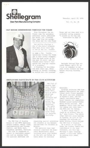 Shellegram, Vol. 41, No. 18, April 22, 1976