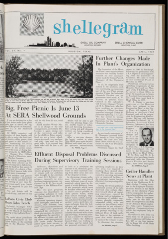 Shellegram, Vol. 24, No. 4, April 1959