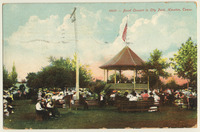 Band concert in City Park, Houston, Texas