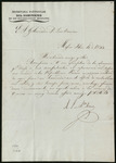 Letter from Antonio Lopez de Santa Anna to Governor Don Lino Ramirez, 1833 December 14