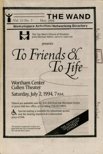 The Wand, Vol. 11, No. 5, May 1994