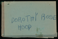 Childhood artwork on construction paper