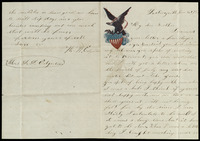 Letter from William Edgerton to Dorothy Edgerton, regarding working as a blacksmith