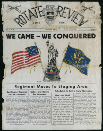 Rotate Review, Vol. 3, No. 1., October 15, 1945