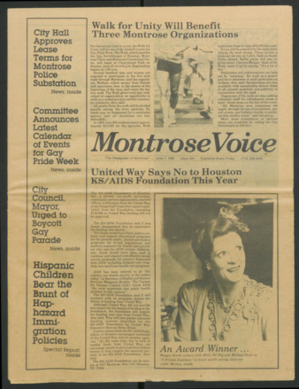 Montrose Voice, No. 241, June 7, 1985