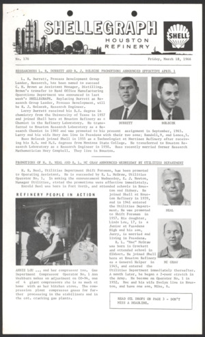 Shellegraph, No. 176, March 18, 1966
