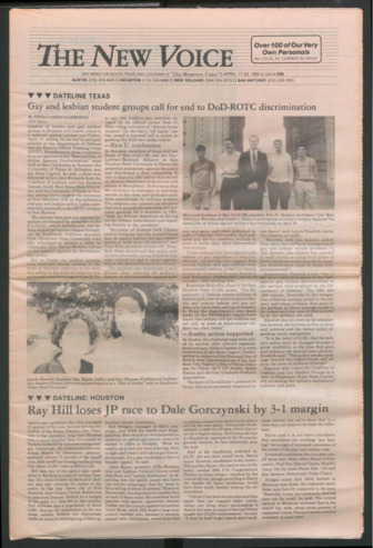 The New Voice, No. 599, April 17-23, 1992