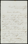 Letter from William Edgerton to Dorothy Edgerton, regarding a letter received from her