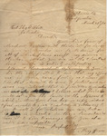 Letter from Mary Jones to Colonel Thomas White, 1866 March 29