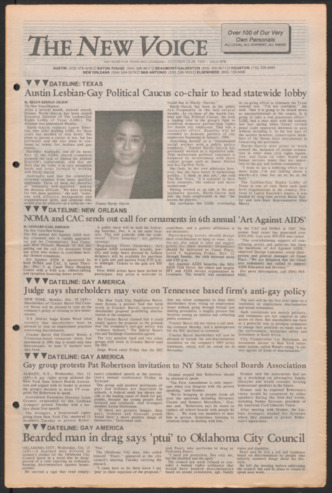 The New Voice, No. 678, October 22-28,1993