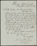 Letter from Antonio López de Santa Anna, 1867 April 22