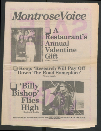 Montrose Voice, No. 379, January 29, 1988