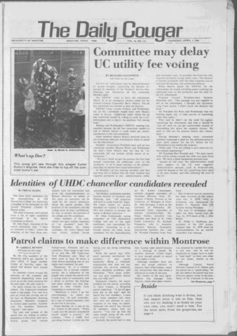 The Daily Cougar. Vol. 46, No. [120], April 3, 1980.