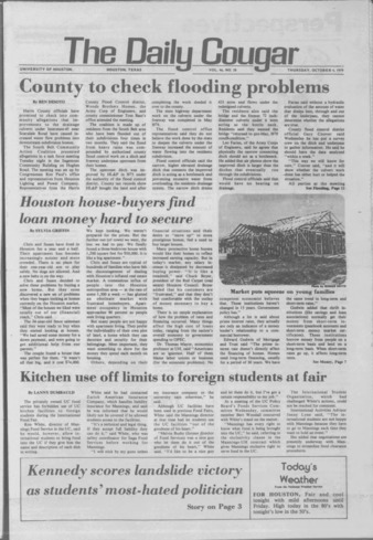 The Daily Cougar. Vol. 46, No. 28, October 4, 1979.