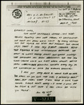 Letter from Capt. O.C McDavid to Inez McDavid, 1944 March