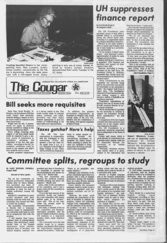 The Daily Cougar. Vol. [43], No. 92, March 23, 1977.
