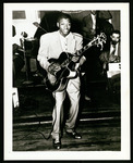 Clarence "Gatemouth" Brown performing with his band