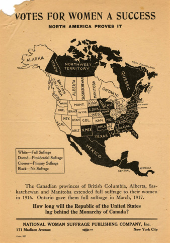 Votes For Women A Success, North America Proves It