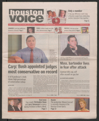 Houston Voice, February 10, 2006