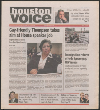 Houston Voice, April 21, 2006