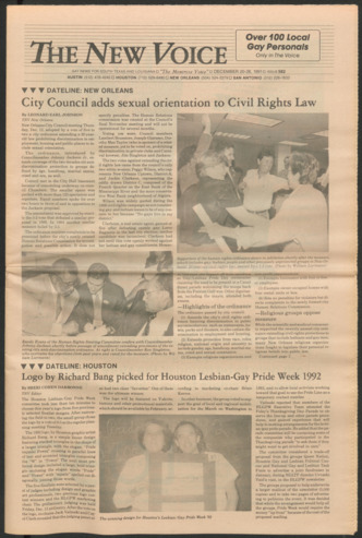 The New Voice, No. 582, December 20-26, 1991