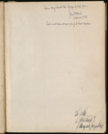 Architecture, décoration et ameublement, Inscription on front free endpaper
