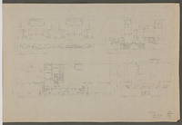 Job 66-10, Memorial Creole Apartments, Sheet 2: First floor plans