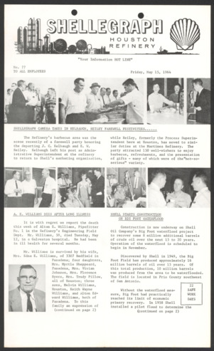 Shellegraph, No. 77, May 15, 1964 