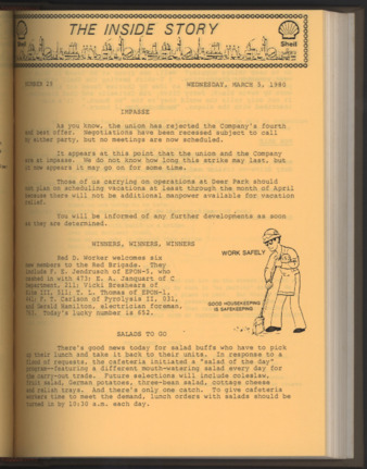 The Inside Story, No. 29, March 5, 1980