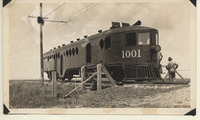 Gasoline car from Southern Pacific