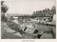 A Canal Scene, Travancore