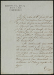 Letter from General Mariano Arista to Reynosa's Justice of the Peace, 1845 February 3