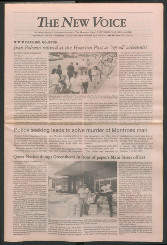 The New Voice, No. 568, September 13-19, 1991