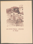Architectural Studies in Italy Poster