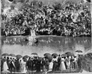 Baptism in Buffalo Bayou, Front view