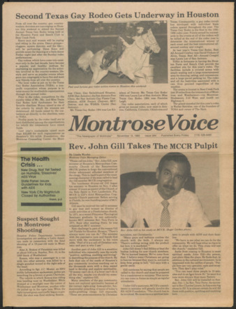 Montrose Voice, No. 264, November 15, 1985
