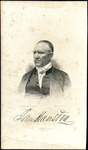 Engraving of Sam Houston