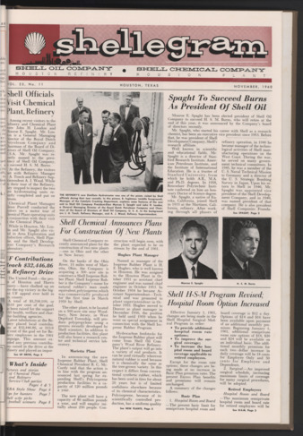 Shellegram, Vol. 25, No. 11, November 1960