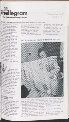 Shellegram, Vol. 42, No. 23, June 30, 1977