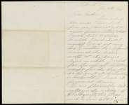 Letter from William Edgerton to Dorothy Edgerton, regarding being in Shelbyville