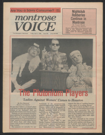 Montrose Voice, No. 285, April 11, 1986